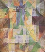 Delaunay, Robert Simultaneous Windows on the City (mk09) painting